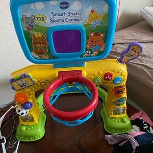 Baby basketball/soccer goal